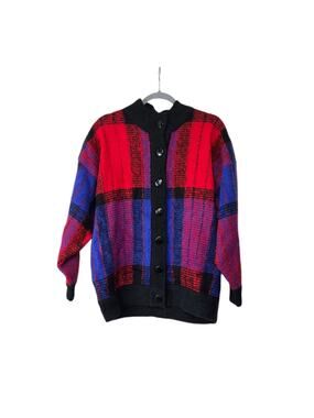Vintage Deadstock Carducci Sweater Cardigan Chunky Cozy Holiday Women's Large